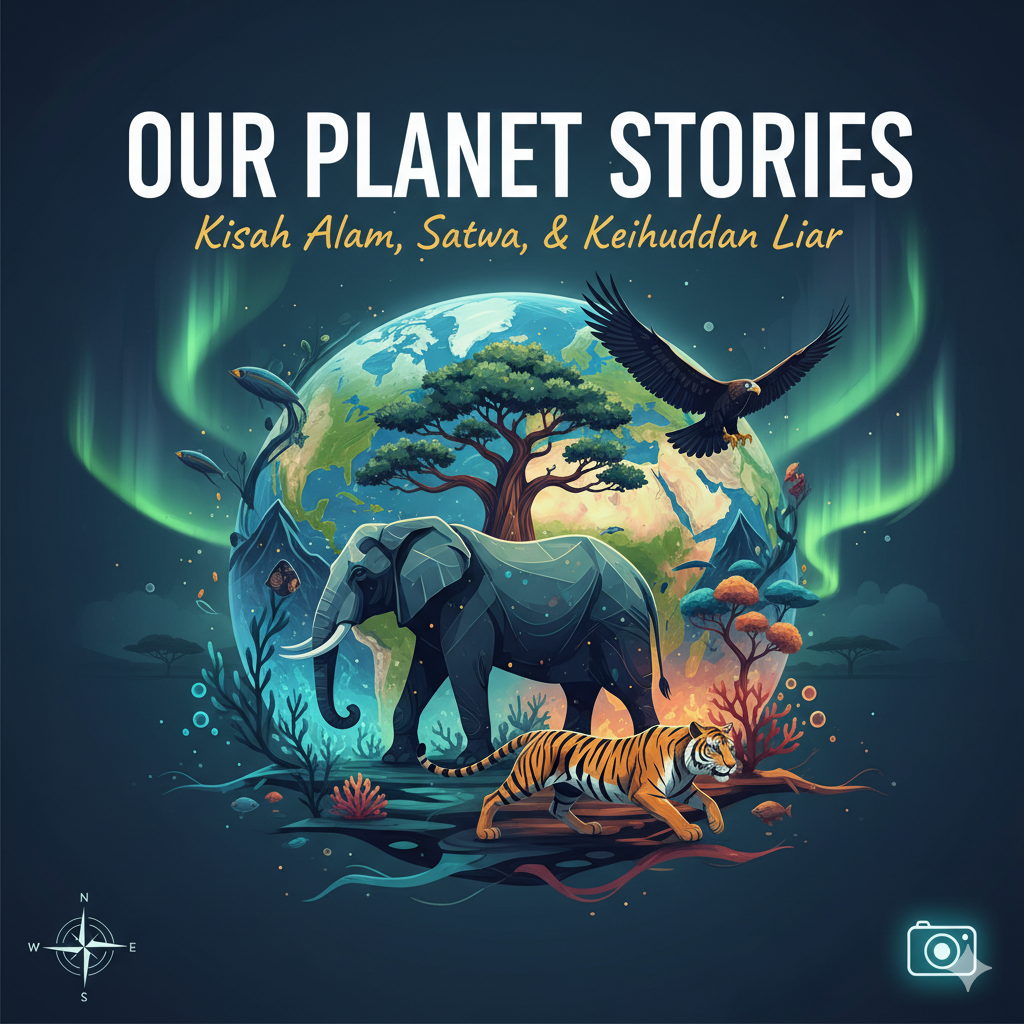 🌍 Our Planet Stories | Kisah Alam, Satwa, & Kehidupan Liar